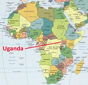 Uganda Map